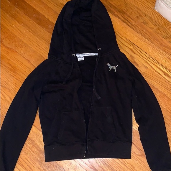 Victoria’s Secret zip up hoodie - Picture 2 of 4